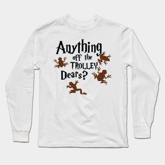 Anything off the trolley Long Sleeve T-Shirt by RayRaysX2